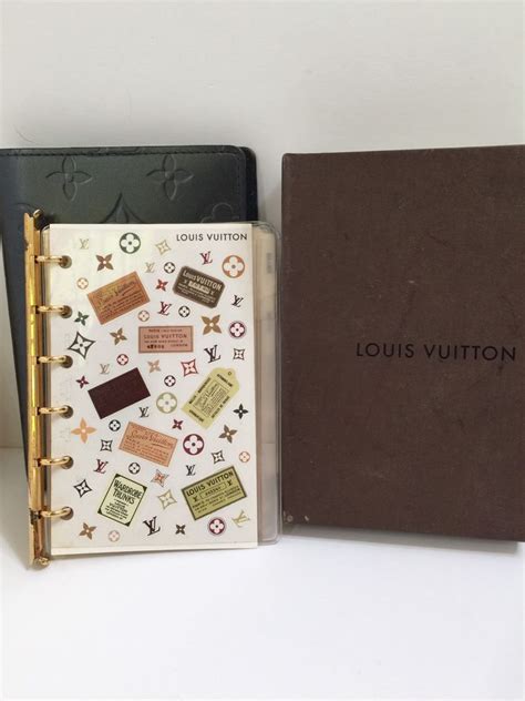 louis vuitton agenda refill|louis vuitton diary refill.